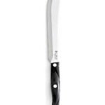 CUTCO Model 1722 Butcher Knife...........8" High Carbon Stainless blade..............5¾" Classic Brown handle (sometimes called "black")...........in factory-sealed plastic bag.
