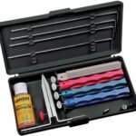 Lansky Sharpening Tool Universal 4 Stone System LKUNV Red, One Size