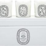 Diptyque Votive Candle Trio-Baies, Figuier, Roses-3 ct.
