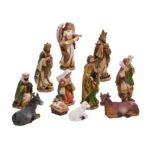 Kurt Adler Nativity Set with 11 Figures, 6"
