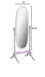 ORE Oval Cheval Standing Mirror - Image 7