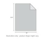 Navy Blue Wool Blanket - Image 2