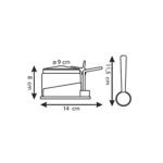 Tescoma Grated Cheese Jar - Image 3