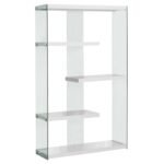 Monarch Glass Bookcase