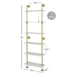 ZIOTHUM 6 Tier Bookshelf - Image 2