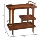 Zhori Modern Bar Cart - Image 7