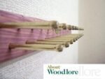 Woodlore Cedar Tie Rack - Image 4