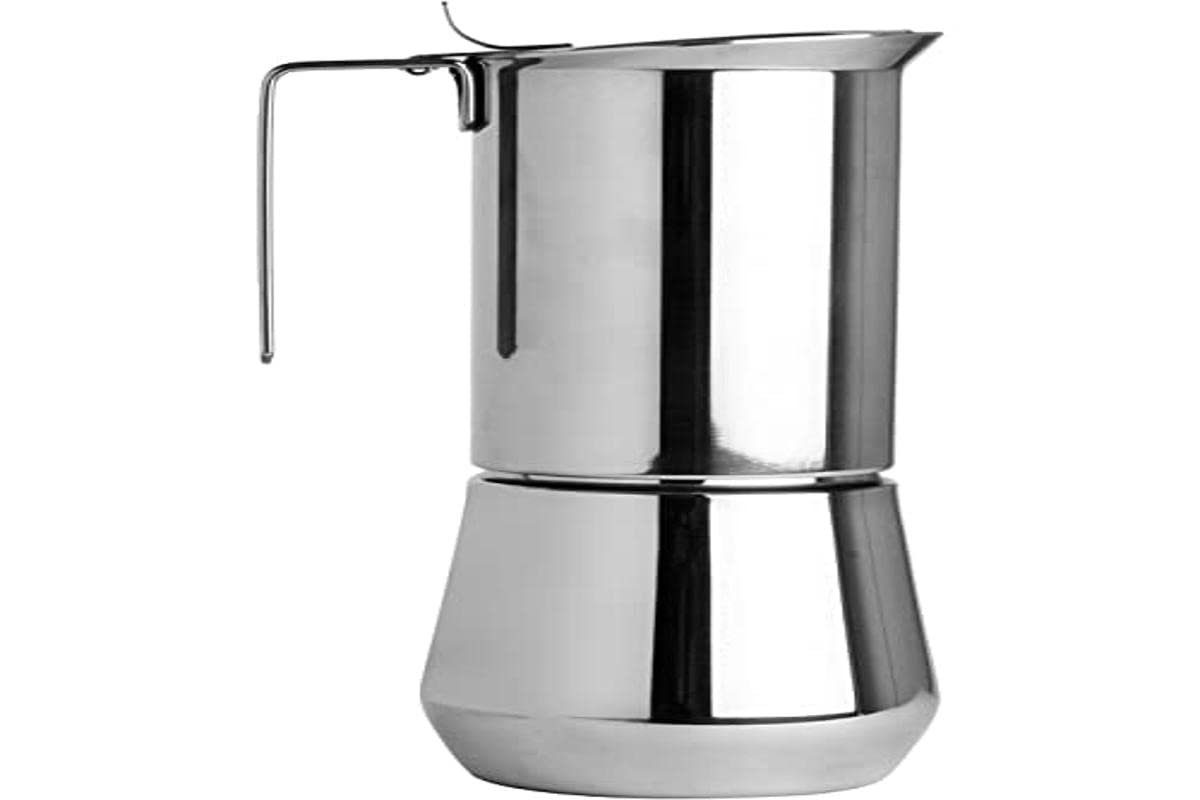 41Zq-L0WfL.jpg Ilsa Stainless Steel Espresso Maker - Image 1