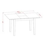 3-Piece Dining Set Modern Design - Image 4