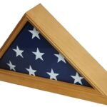 Wood Flag Display Case