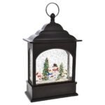 RAZ Snowman Caroler Water Lantern