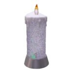 Kurt Adler LED Snowing Candle - Image 4