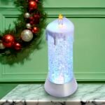 Kurt Adler LED Snowing Candle - Image 8