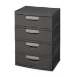 Plastic Drawer Storage Unit