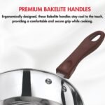 Vinod Stainless Steel Milkpan Set - Image 7