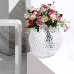 Small Glass Round Vase - Image 9