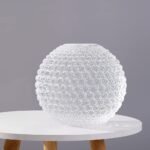 Small Glass Round Vase - Image 3