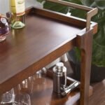 Zhori Modern Bar Cart - Image 5
