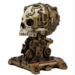 Pacific Trading Steampunk Skull Bookend - Image 3