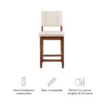Linon Milano Counter Stool - Image 12