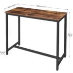 HOOBRO Rectangular Bar Table - Image 3