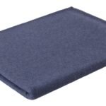 Navy Blue Wool Blanket