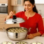 QSEC Stainless Steel Idli Cooker - Image 3
