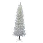 Vickerman 6' Sparkle White Spruce Pencil Tree