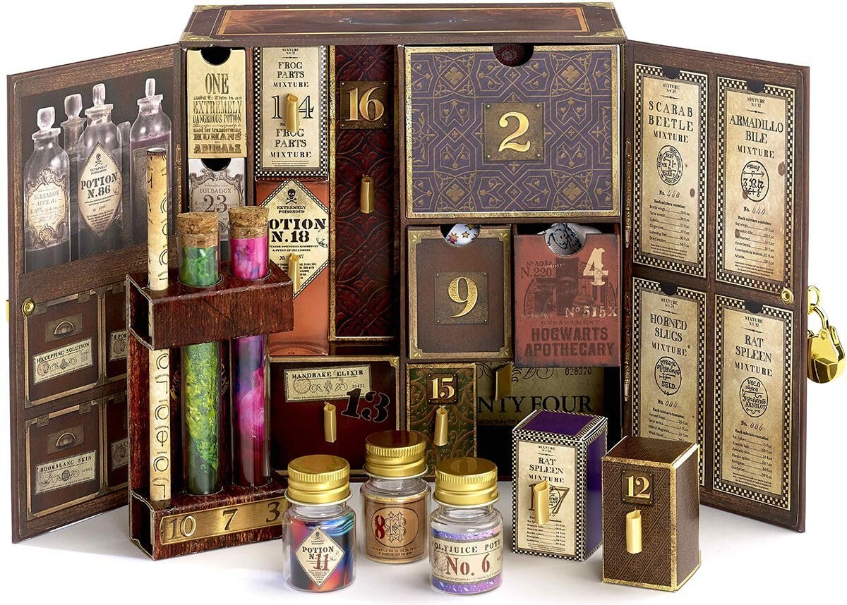 71E7nPH3PrL.jpg Harry Potter Potions Advent Calendar - Image 1