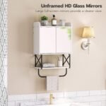 HOOBRO Medicine Cabinet with Mirror - Image 4