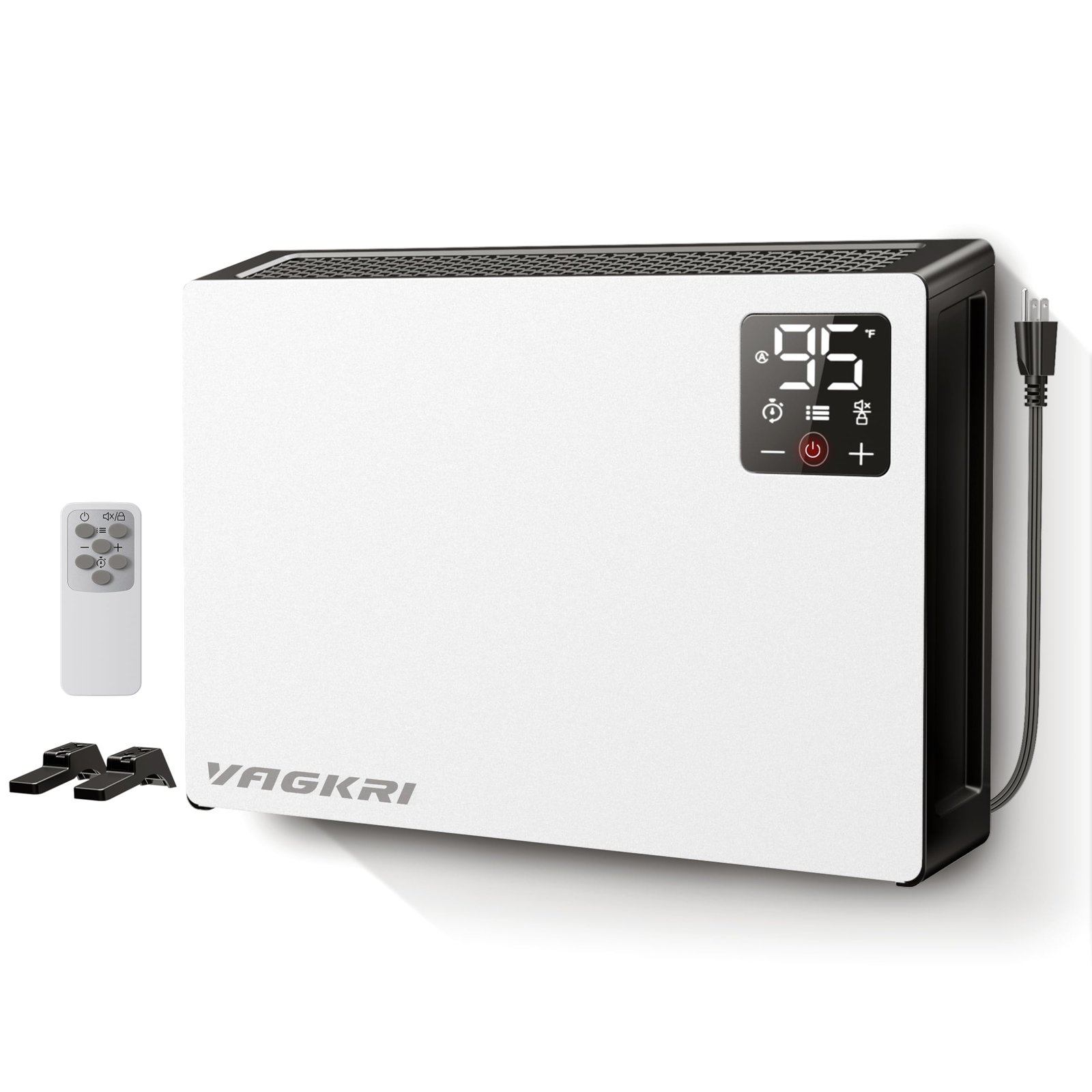 71SDWMT9OL.jpg VAGKRI Quiet Electric Heater - Image 1