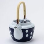Saikai Pottery Polka Dot Pot - Image 3