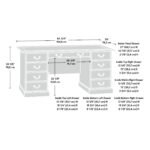 Sauder Executive Desk - Image 3