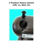 Optimus Retro Oscillating Table Fan - Image 5