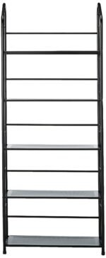 5 Tier Metal Bookshelf Rack - Image 3