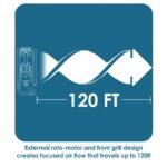 XPOWER Industrial Axial Air Mover - Image 4