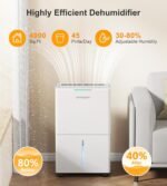 Smart 45-Pint Dehumidifier - Image 2
