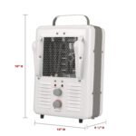 TPI Milk House Style Portable Heater - Image 3