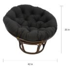 International Caravan Rattan Papasan Chair - Image 2