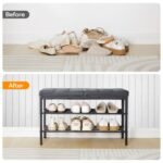 HOOBRO Shoe Bench with Cushion - Image 8