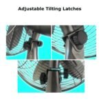 Optimus Retro Oscillating Table Fan - Image 4