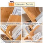 8-Tier Bamboo Bookshelf - Image 7