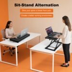 Height Adjustable Standing Desk Converter - Image 4