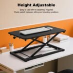 Height Adjustable Standing Desk Converter - Image 2