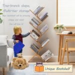 8-Tier Bamboo Bookshelf - Image 3