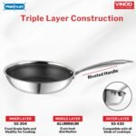 Vinod Stainless Steel Frying Pan - Image 7