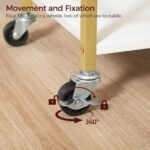 MAHANCRIS Mini Rolling Wine Cart - Image 9