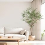 Realead 7ft Faux Olive Tree - Image 2