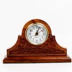 Rosewood Tambour Clock - Image 9