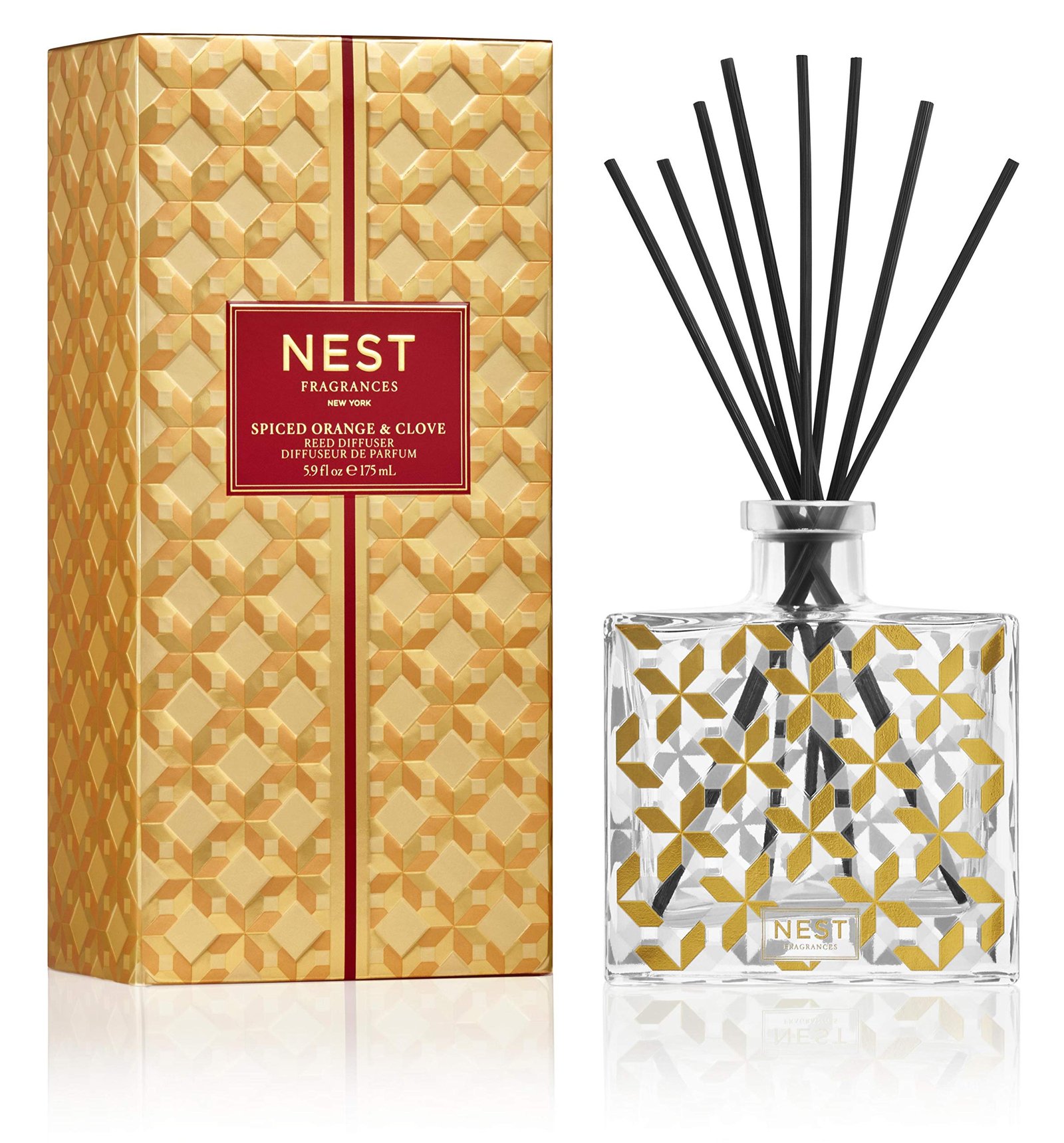 811s6JVTq1L.jpg NEST Fragrances Spiced Orange Reed Diffuser - Image 1